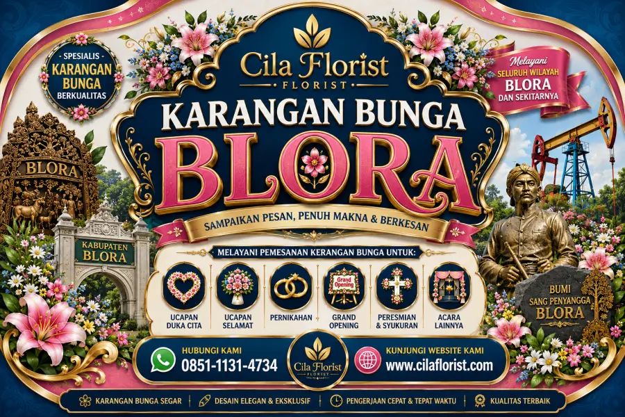 Karangan Bunga Pernikahan Blora