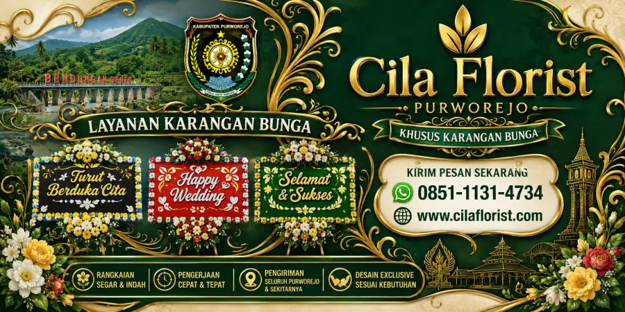 Karangan Bunga Purworejo 24 Jam Layanan Cepat dan Profesional