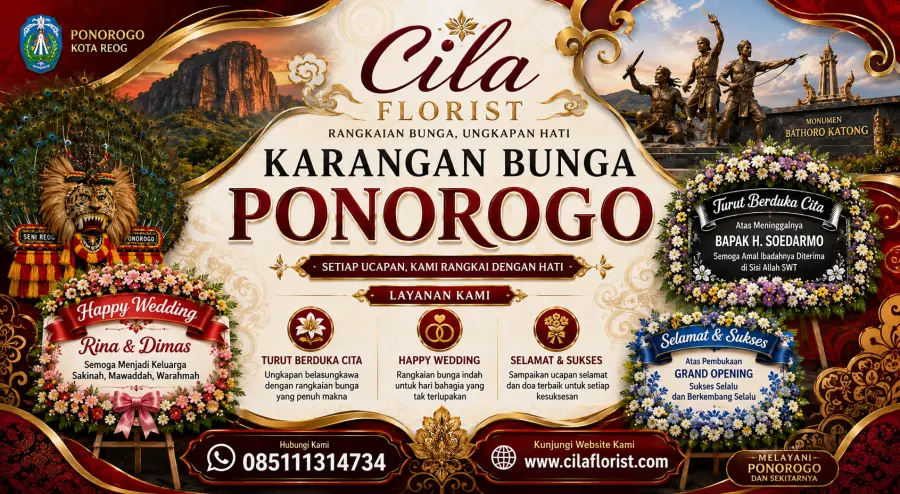 Karangan Bunga Selamat dan Sukses untuk Grand Opening