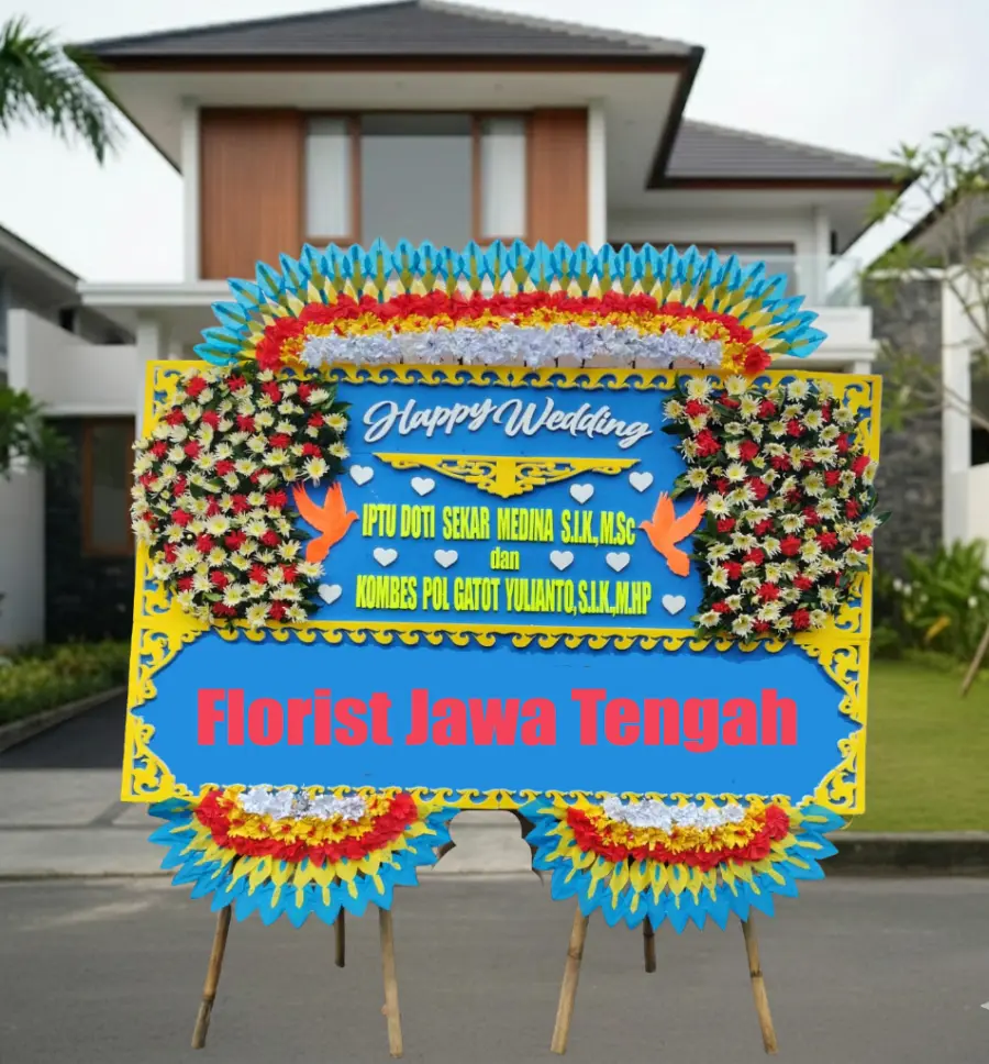 Karangan Bunga Semarang Custom Desain