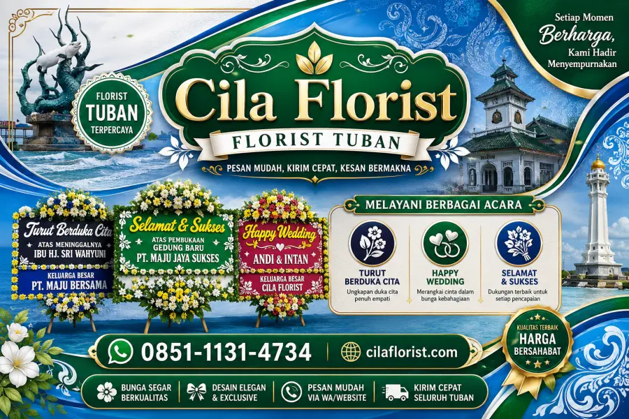 Karangan Bunga Terdekat di Tuban