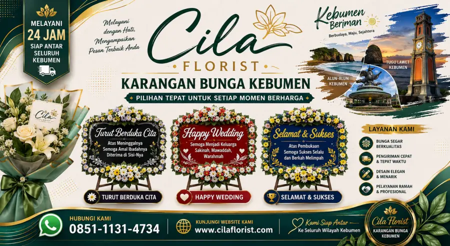 Karangan Bunga Terdekat Kebumen
