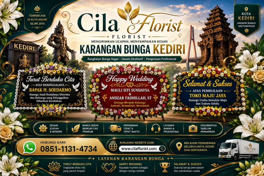 Karangan Bunga Terdekat Kediri