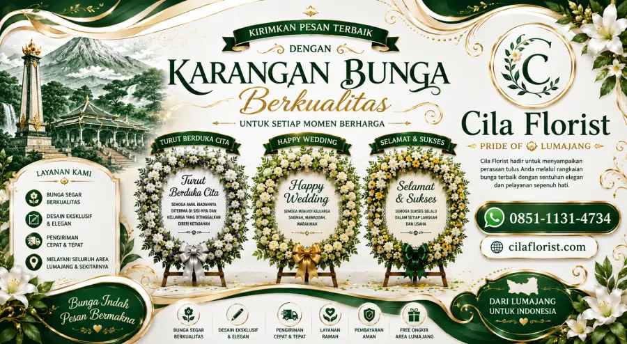 Karangan Bunga Terdekat Lumajang