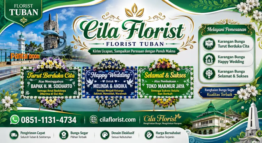 Karangan Bunga Tuban untuk Acara Pemerintahan, Bisnis, dan Keluarga