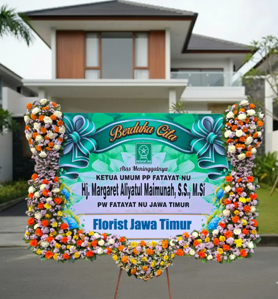 Karangan Bunga Turut Berduka Cita Surabaya dengan Pengiriman Cepat