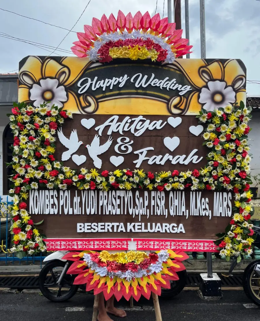 Ketika Kata Tak Cukup, Karangan Bunga Yogyakarta Menjadi Penyampai Pesan