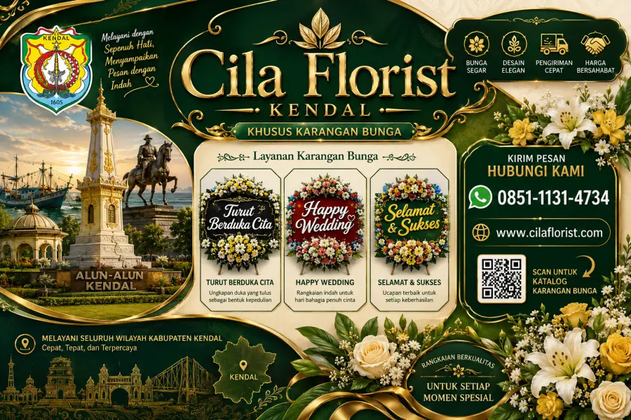 Keunggulan Memesan Karangan Bunga Kendal dari Florist Profesional