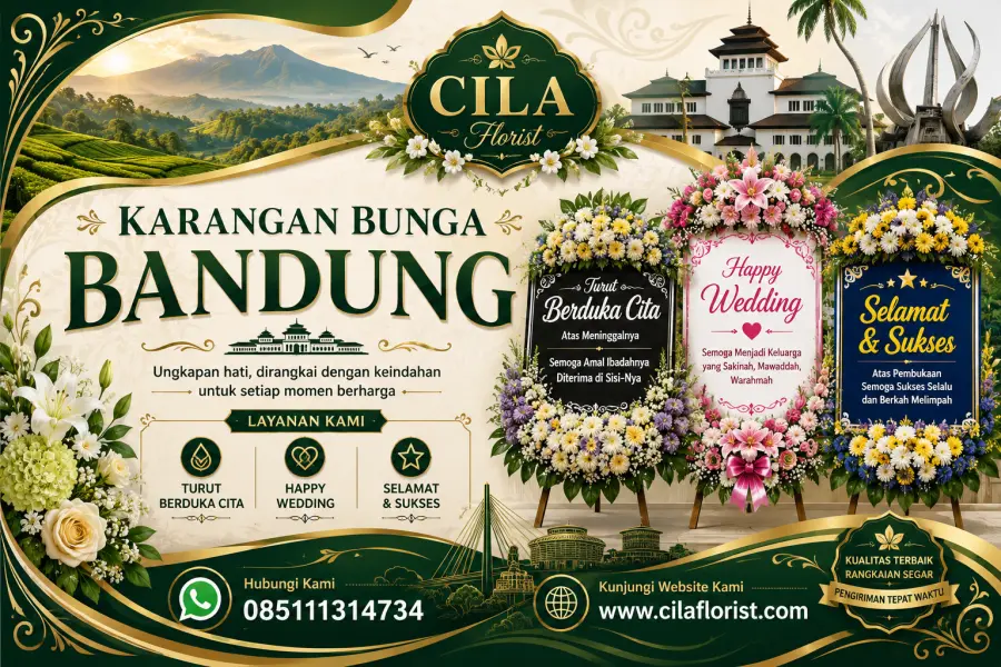 Layanan Karangan Bunga Bandung Profesional untuk Berbagai Kebutuhan Ucapan