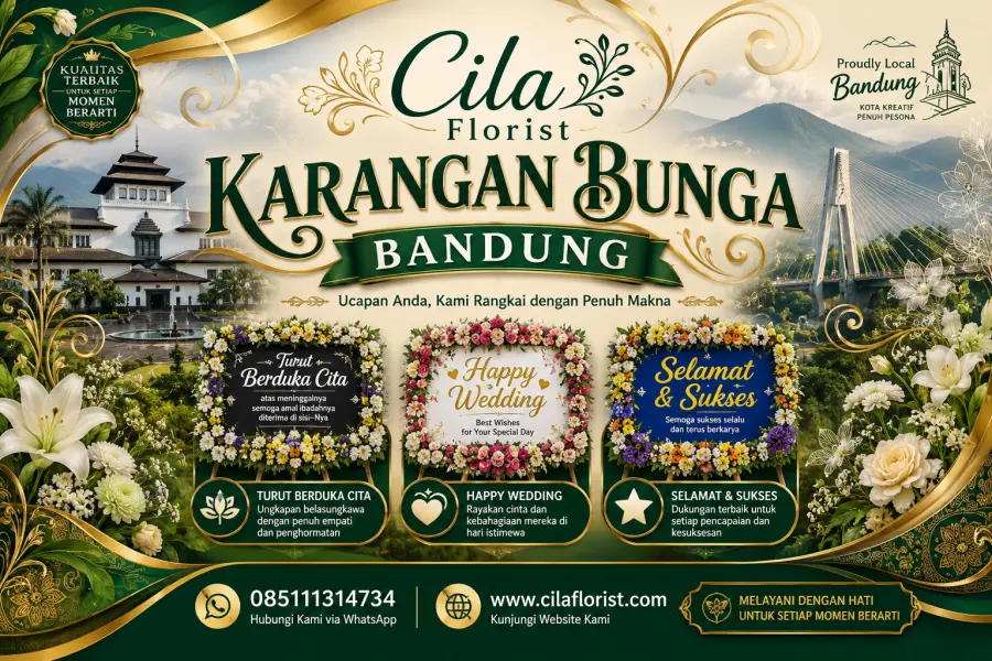 Pesan Karangan Bunga Bandung Online Mudah dan Praktis untuk Berbagai Acara