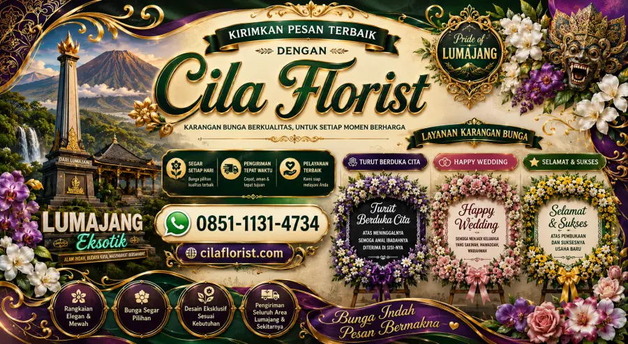 Pesan Karangan Bunga Lumajang Online, Cepat dan Mudah