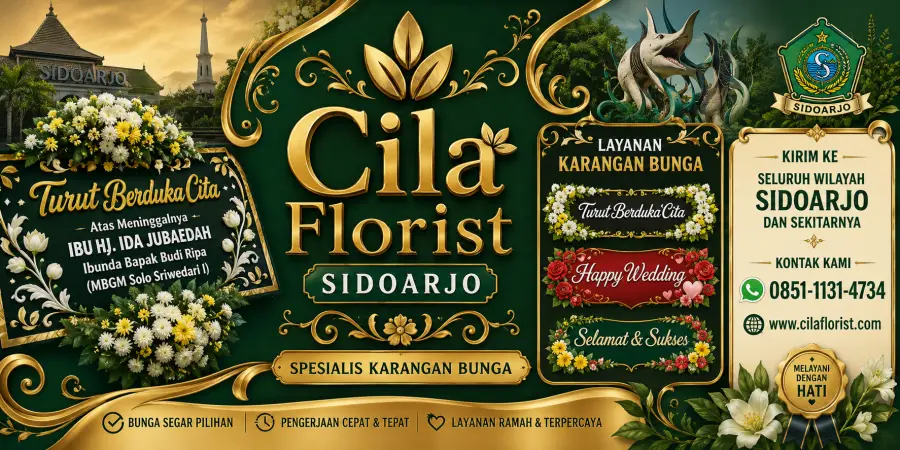 Pesan Karangan Bunga Sidoarjo Online – Praktis & Siap Kirim