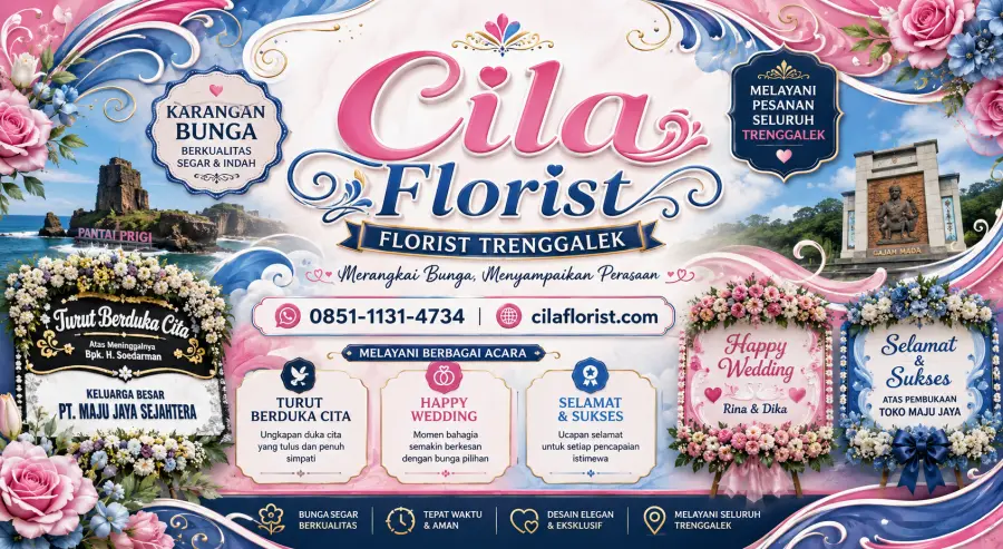 Profil Cila Florist di Daerah Trenggalek