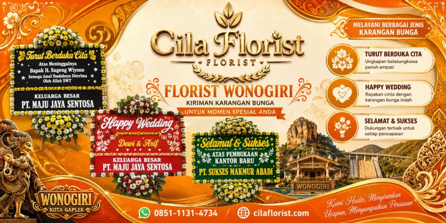 Profil Cila Florist Karangan Bunga Wonogiri