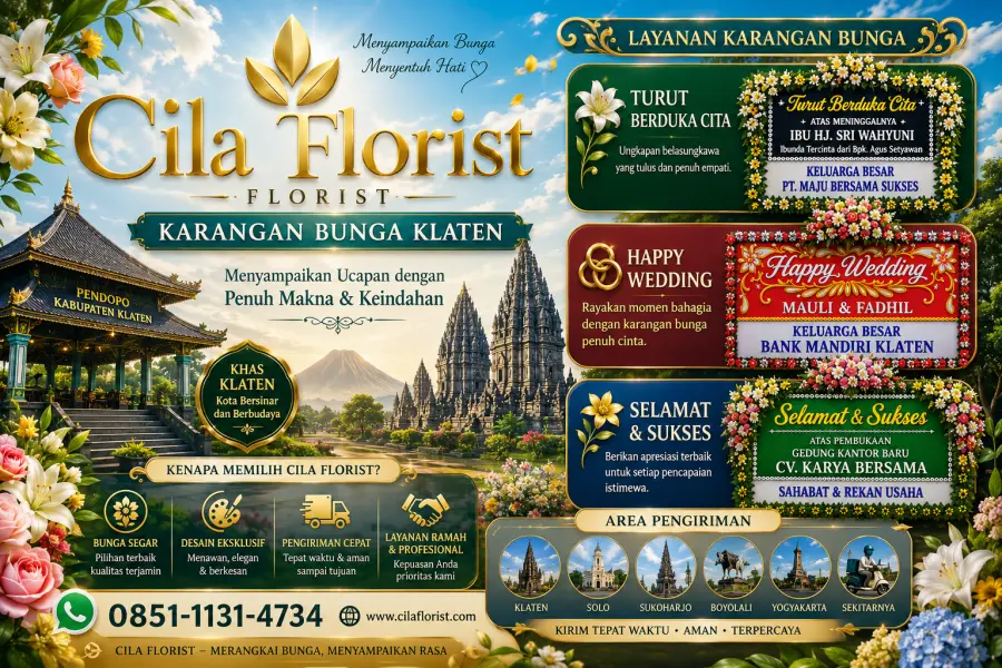 Profil Cila Florist Klaten