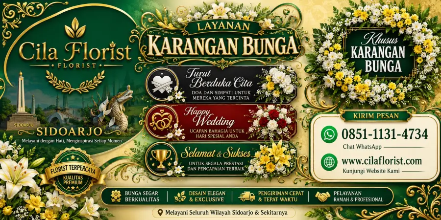 Profil Cila Florist Terdekat di Daerah Sidoarjo
