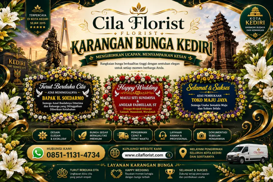 Profil Karangan Bunga Cila Florist Kediri