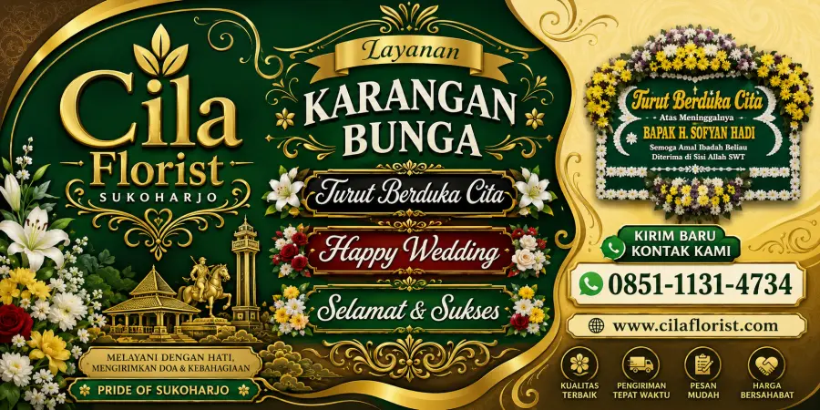Profil Karangan Bunga di Daerah Sukoharjo
