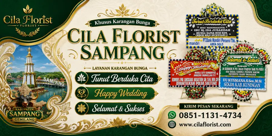 Profil Karangan Bunga Sampang Cila Florist