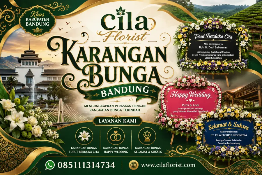 Tempat Pesan Karangan Bunga Bandung yang Banyak Direkomendasikan Pelanggan