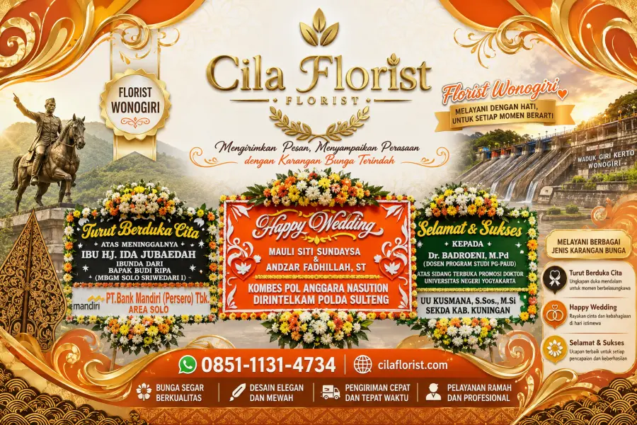 Tentang Kami Cila Florist di Daerah Wonogiri