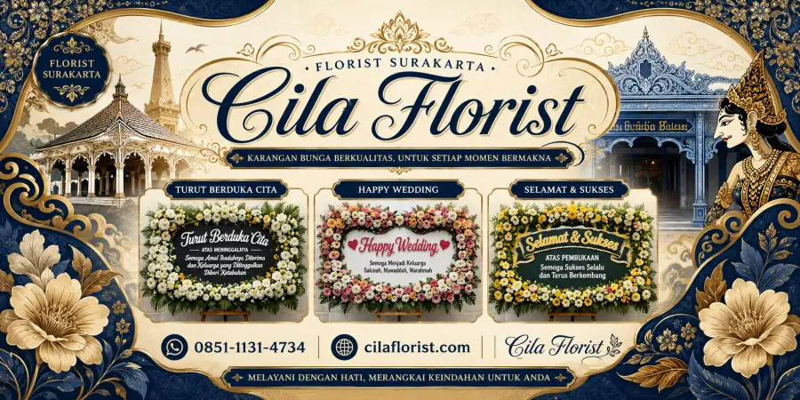 Tentang Kami Cila Florist Surakarta