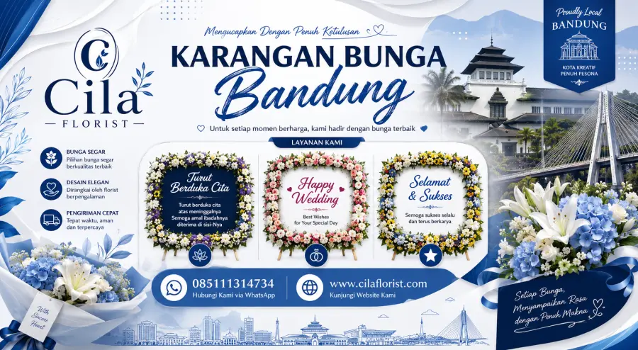 Toko Karangan Bunga Bandung yang Melayani Pengiriman Tepat Waktu