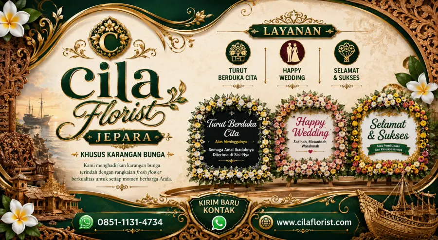 Toko Karangan Bunga Jepara Terlengkap untuk Semua Acara