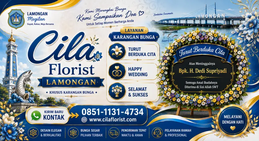 Toko Karangan Bunga Lamongan Profesional dengan Layanan Cepat dan Ramah
