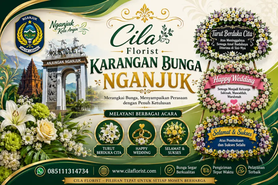 Toko Karangan Bunga Nganjuk yang Siap Melayani Pesanan Cepat dan Berkualitas