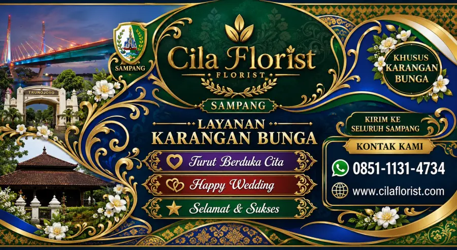 Toko Karangan Bunga Sampang: Layanan Lengkap untuk Semua Acara