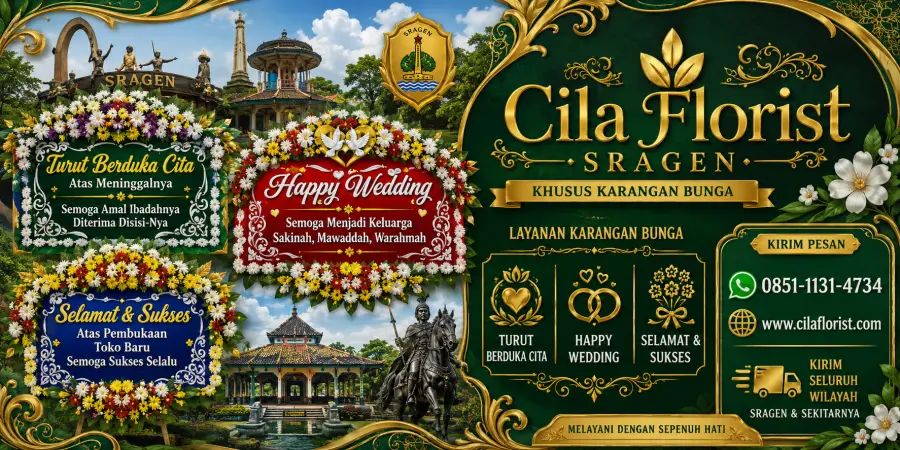Toko Karangan Bunga Sragen: Solusi Ucapan untuk Setiap Momen