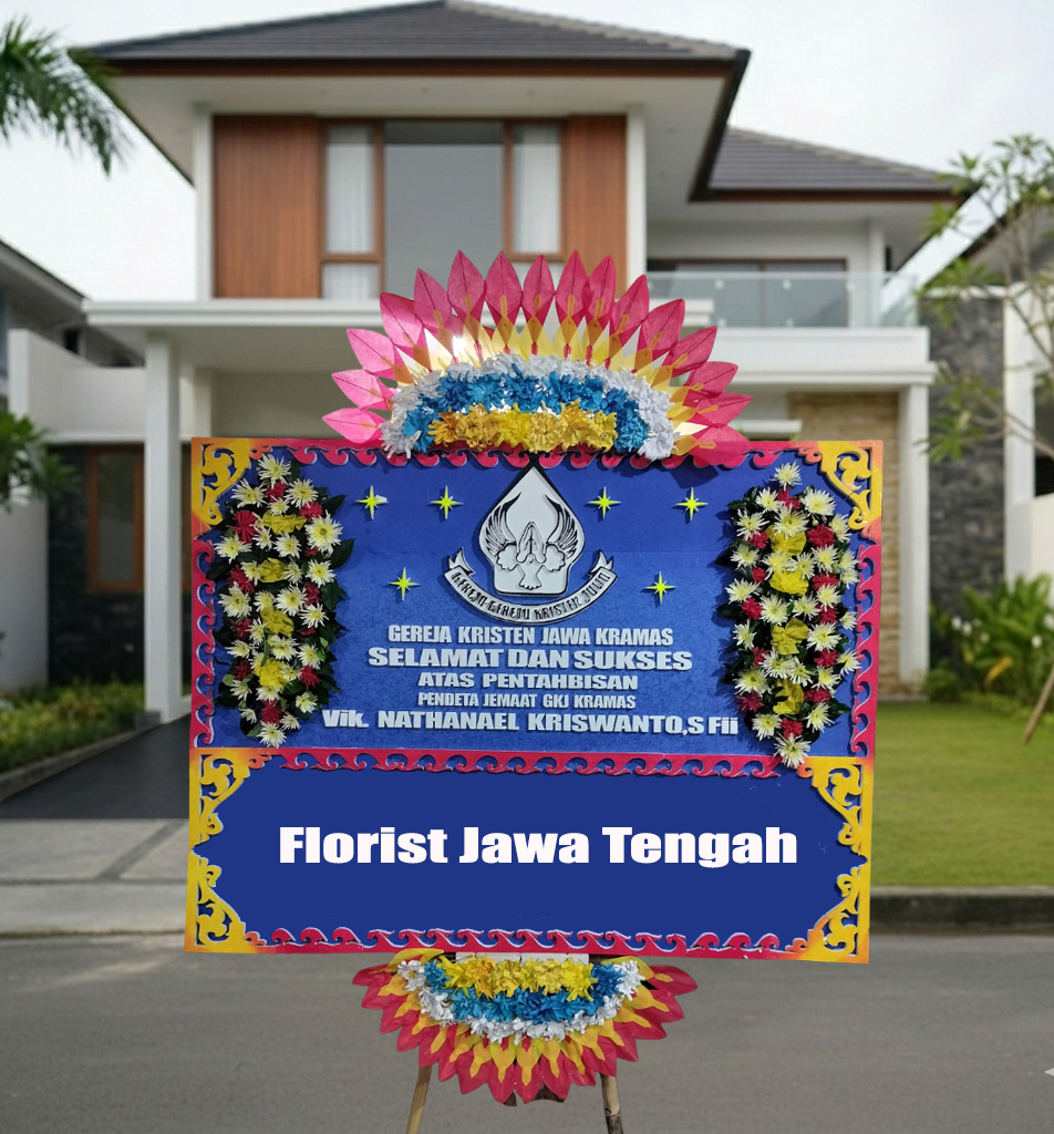 Cila Florist Melayani Pengiriman Bunga Papan Jawa Tengah