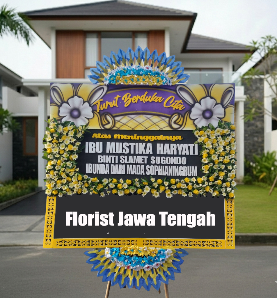 Jasa Pembuatan Bunga Papan Semarang Terpercaya