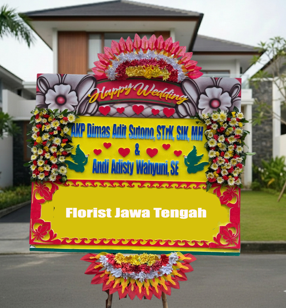 Jual Karangan Bunga dan Bunga Papan di Semarang