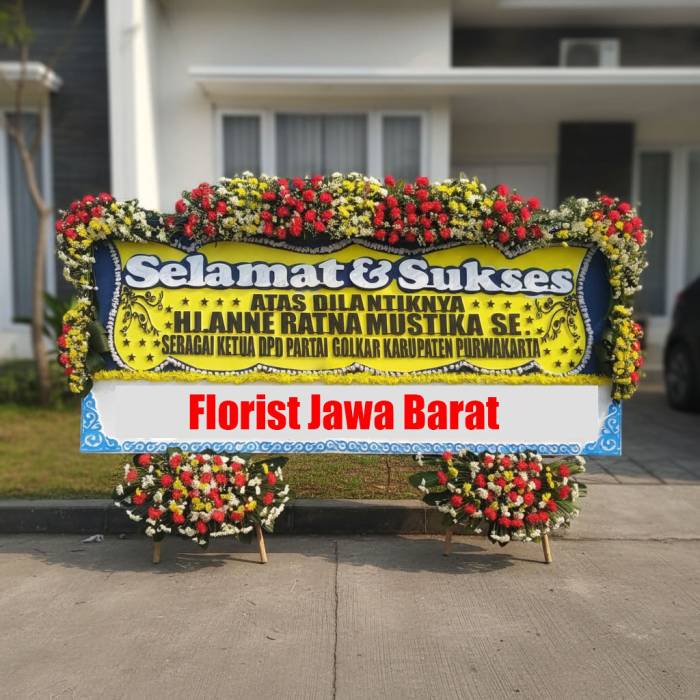 Karangan Bunga Selamat & Sukses KDSS09 Bandung